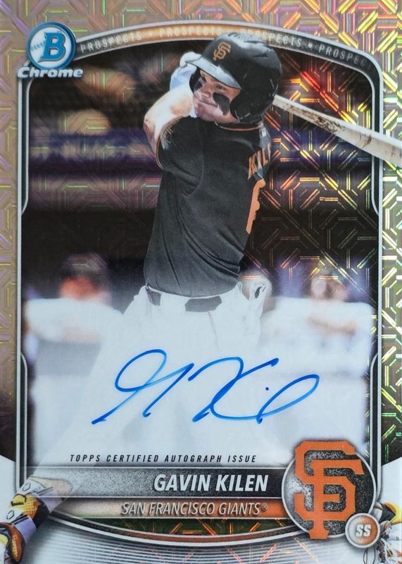 2025 Bowman Draft Mega Box #BMA-GK Prospect Auto