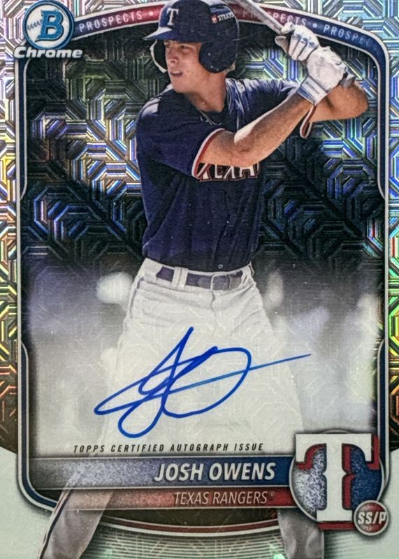2025 Bowman Draft Mega Box #BMA-JO Prospect Auto