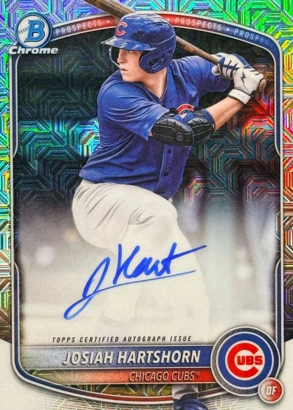 2025 Bowman Draft Mega Box #BMA-JHA Prospect Auto