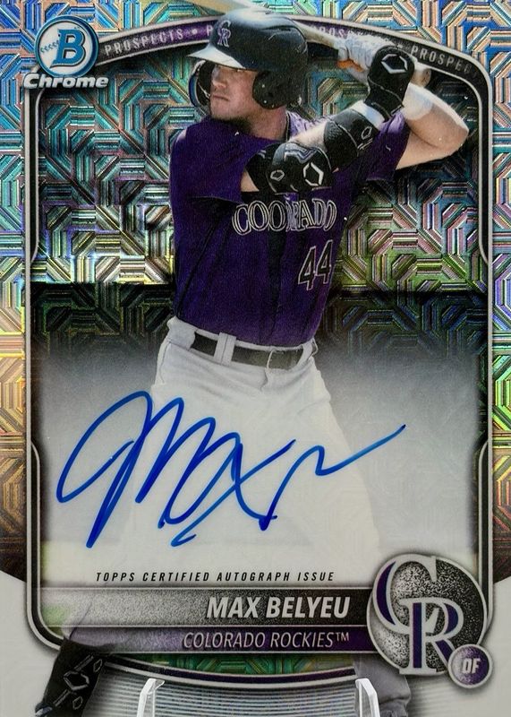 2025 Bowman Draft Mega Box #BMA-MB Prospect Auto