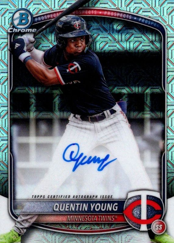 2025 Bowman Draft Mega Box #BMA-QY Prospect Auto