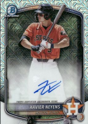 2025 Bowman Draft Mega Box #BMA-XN Prospect Auto