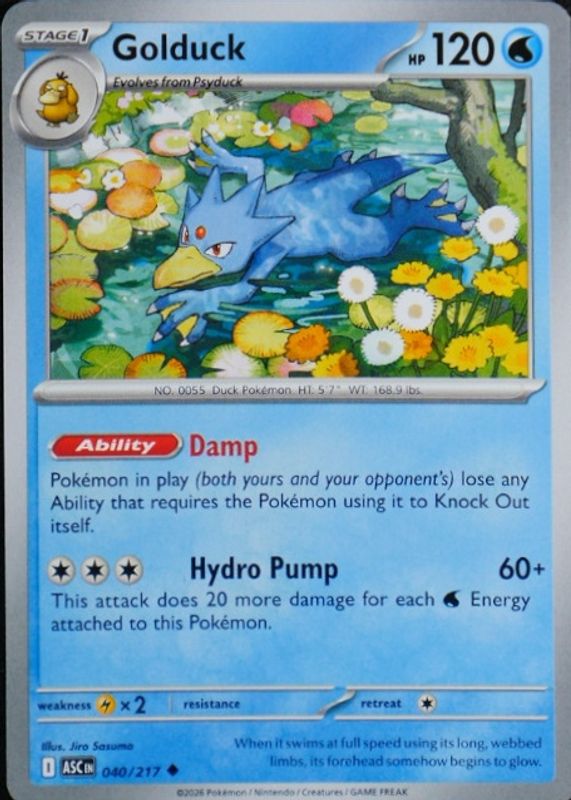 2026 Mega Evolution: Ascended Heroes #40/217 Base