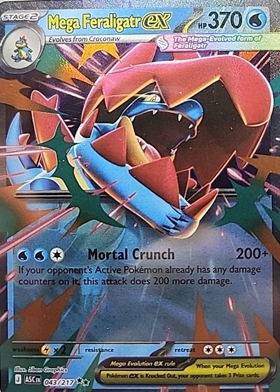 2026 Mega Evolution: Ascended Heroes #43/217 Double Rare
