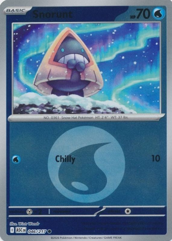 2026 Mega Evolution: Ascended Heroes #46/217 Energy Reverse Holo