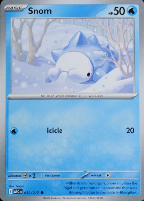 2026 Mega Evolution: Ascended Heroes #52/217 Base