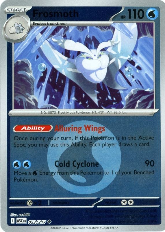 2026 Mega Evolution: Ascended Heroes #53/217 Reverse Holo