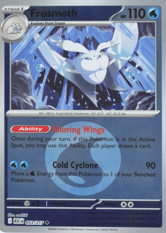 2026 Mega Evolution: Ascended Heroes #53/217 Energy Reverse Holo