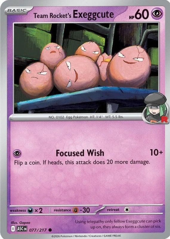 2026 Mega Evolution: Ascended Heroes #77/217 Base