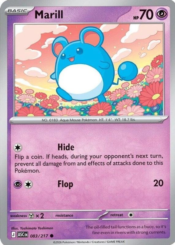 2026 Mega Evolution: Ascended Heroes #83/217 Base