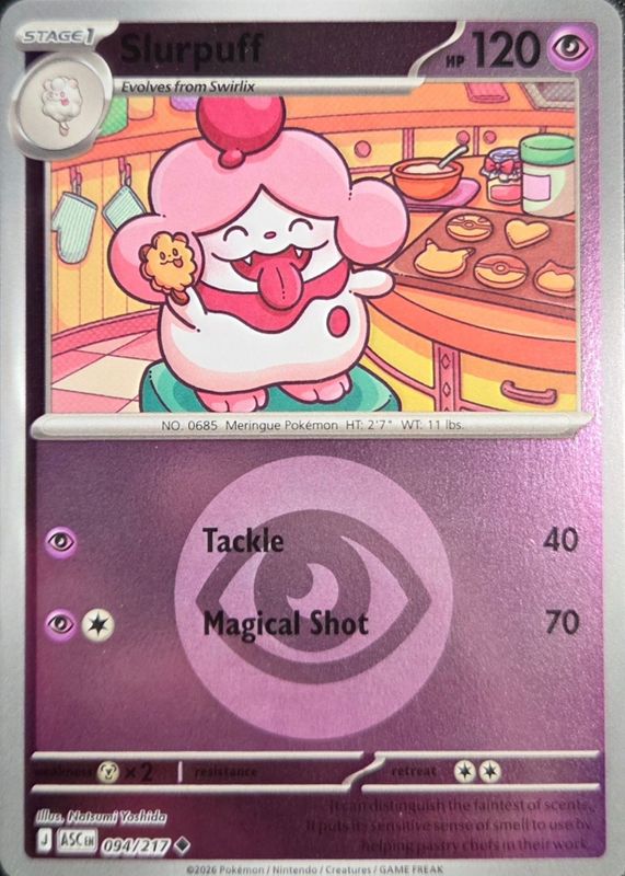 2026 Mega Evolution: Ascended Heroes #93/217 Energy Reverse Holo