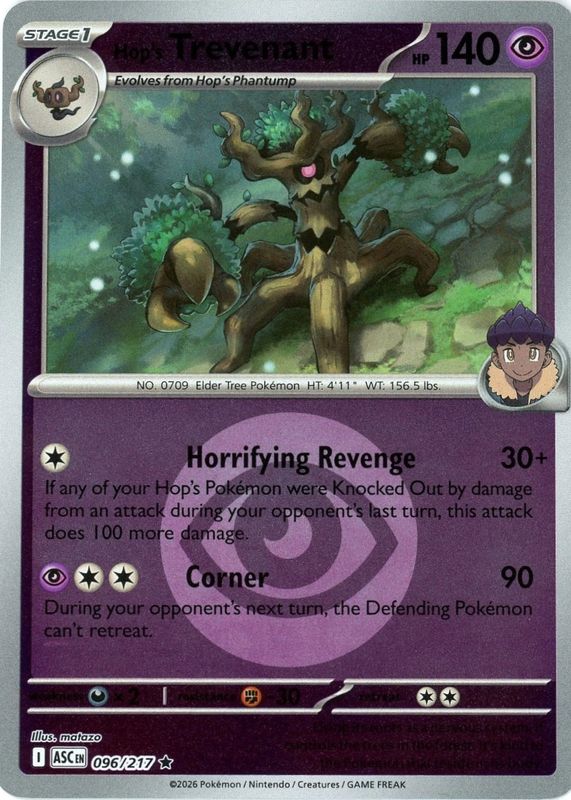 2026 Mega Evolution: Ascended Heroes #96/217 Reverse Holo