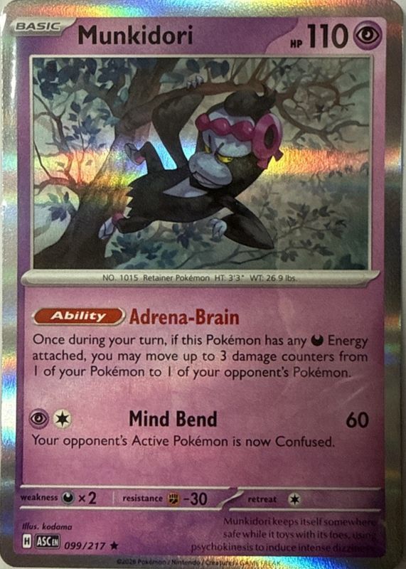2026 Mega Evolution: Ascended Heroes #99/217 Holo
