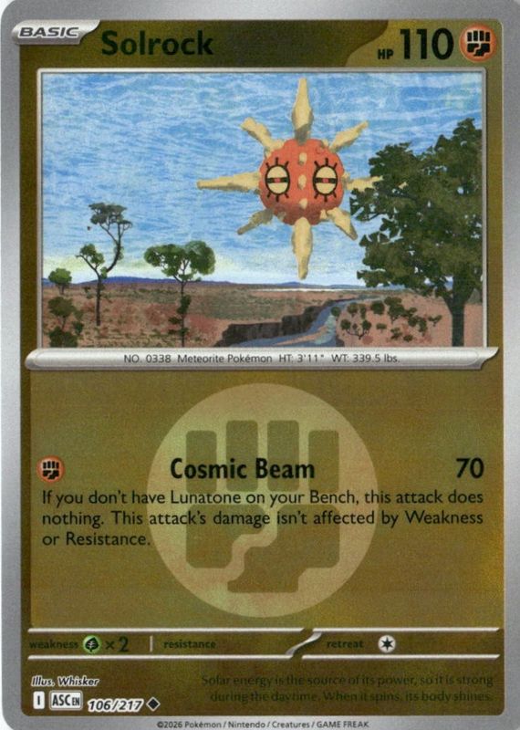 2026 Mega Evolution: Ascended Heroes #106/217 Energy Reverse Holo