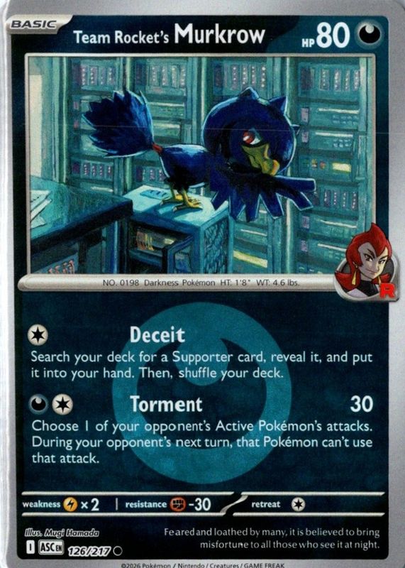 2026 Mega Evolution: Ascended Heroes #126/217 Energy Reverse Holo