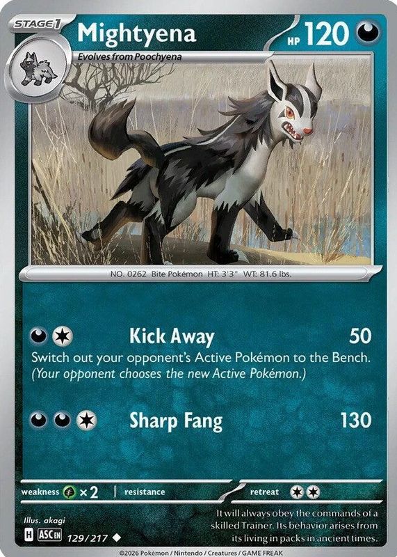 2026 Mega Evolution: Ascended Heroes #129/217 Base