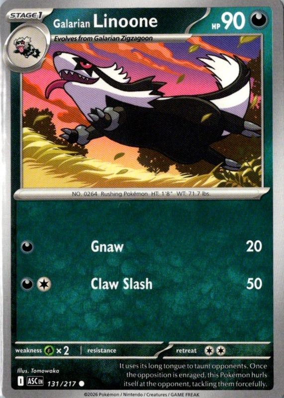 2026 Mega Evolution: Ascended Heroes #131/217 Base