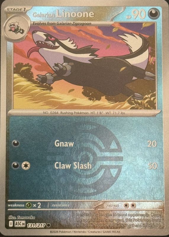 2026 Mega Evolution: Ascended Heroes #131/217 Dusk Ball Reverse Holo