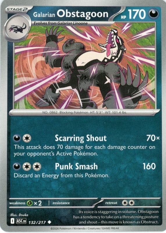 2026 Mega Evolution: Ascended Heroes #132/217 Base