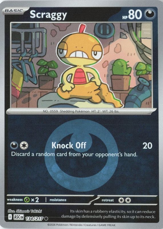 2026 Mega Evolution: Ascended Heroes #134/217 Energy Reverse Holo