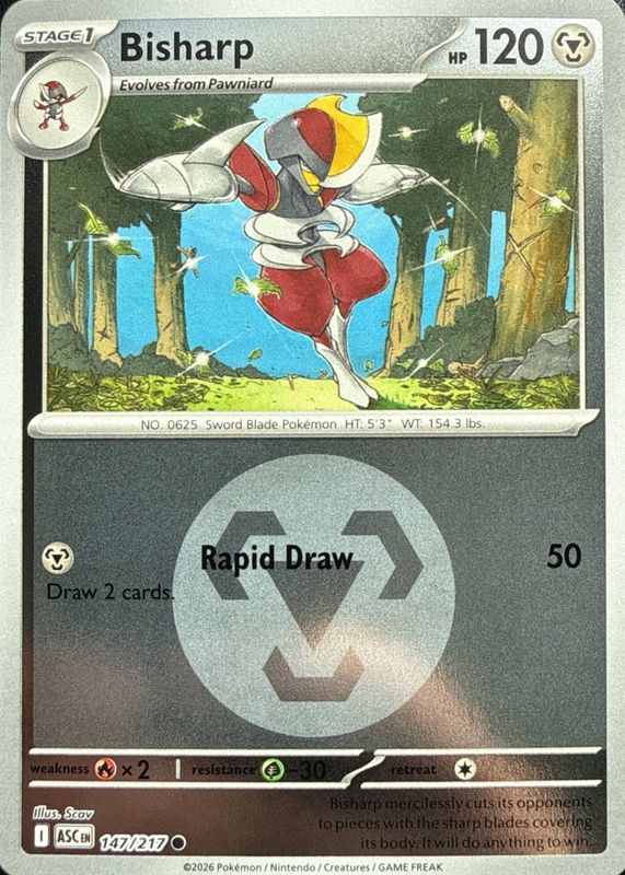 2026 Mega Evolution: Ascended Heroes #147/217 Energy Reverse Holo