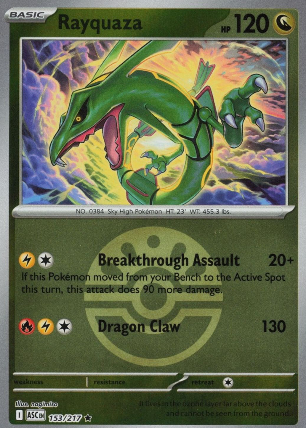 Rayquaza 2026 Mega Evolution: Ascended Heroes #153/217 Holo Price Guide -  Sports Card Investor