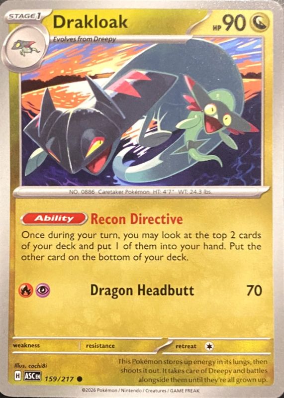 2026 Mega Evolution: Ascended Heroes #159/217 Base