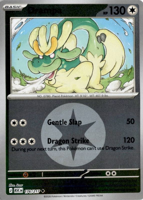 2026 Mega Evolution: Ascended Heroes #176/217 Energy Reverse Holo