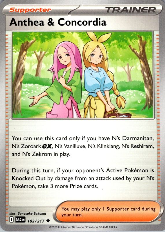 2026 Mega Evolution: Ascended Heroes #182/217 Base