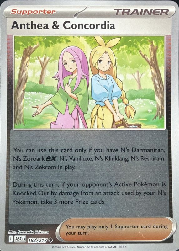 2026 Mega Evolution: Ascended Heroes #182/217 Reverse Holo
