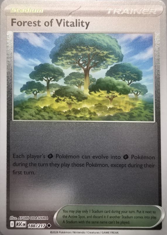 2026 Mega Evolution: Ascended Heroes #188/217 Reverse Holo