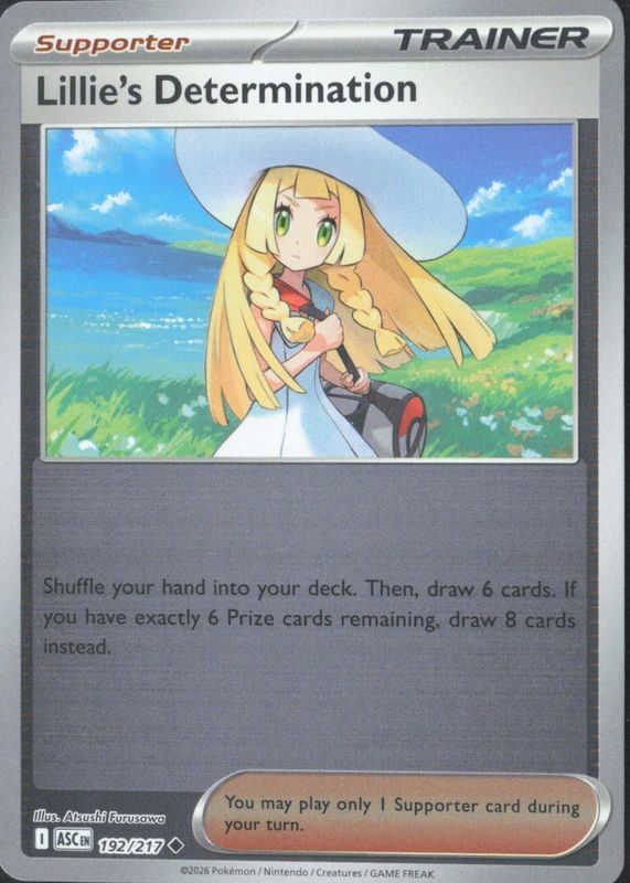 2026 Mega Evolution: Ascended Heroes #192/217 Reverse Holo