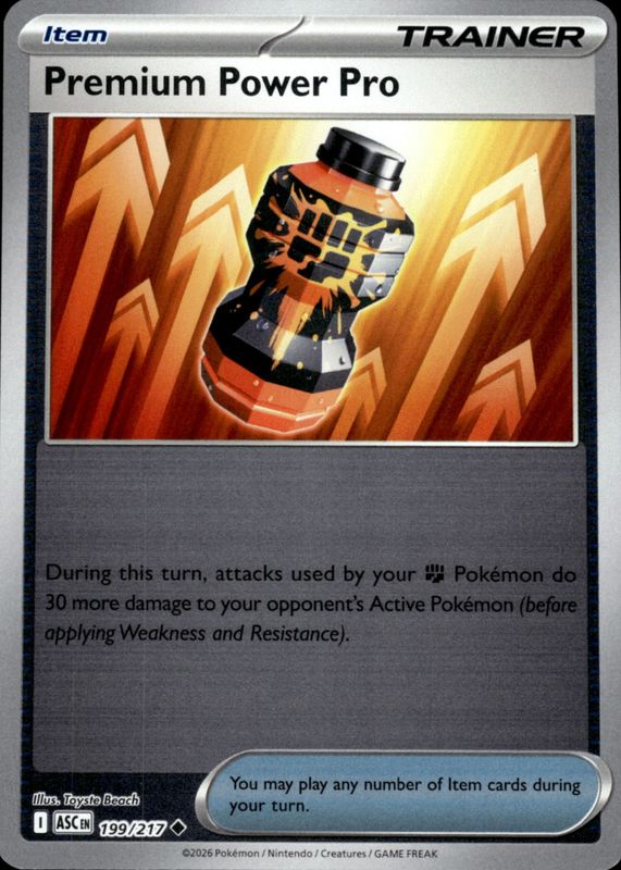 2026 Mega Evolution: Ascended Heroes #199/217 Reverse Holo