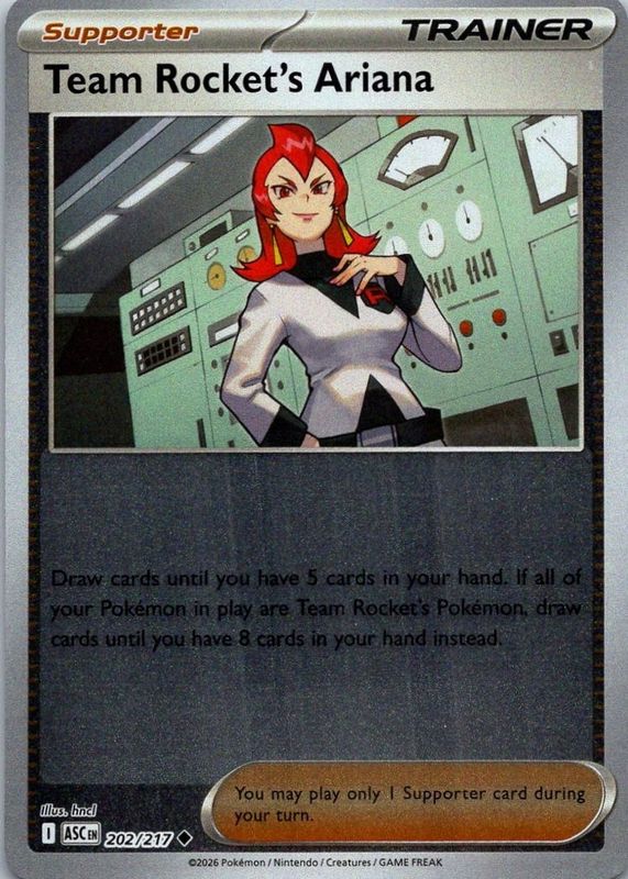 2026 Mega Evolution: Ascended Heroes #202/217 Reverse Holo