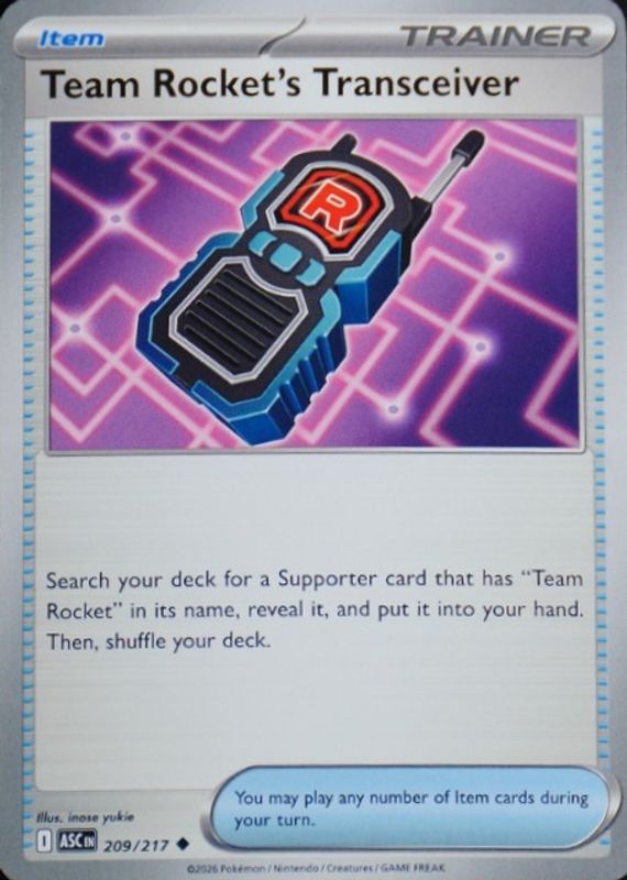 2026 Mega Evolution: Ascended Heroes #209/217 Base