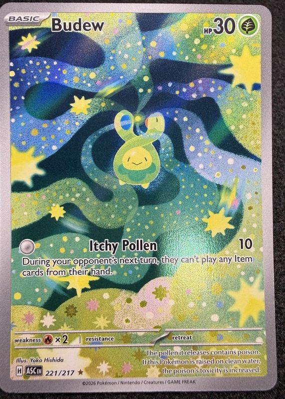 2026 Mega Evolution: Ascended Heroes #221/217 Illustration Rare