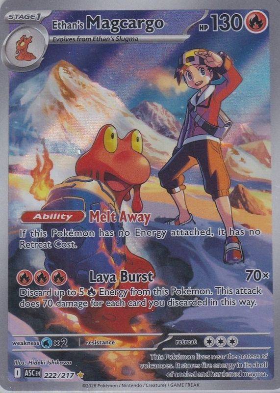 2026 Mega Evolution: Ascended Heroes #222/217 Illustration Rare