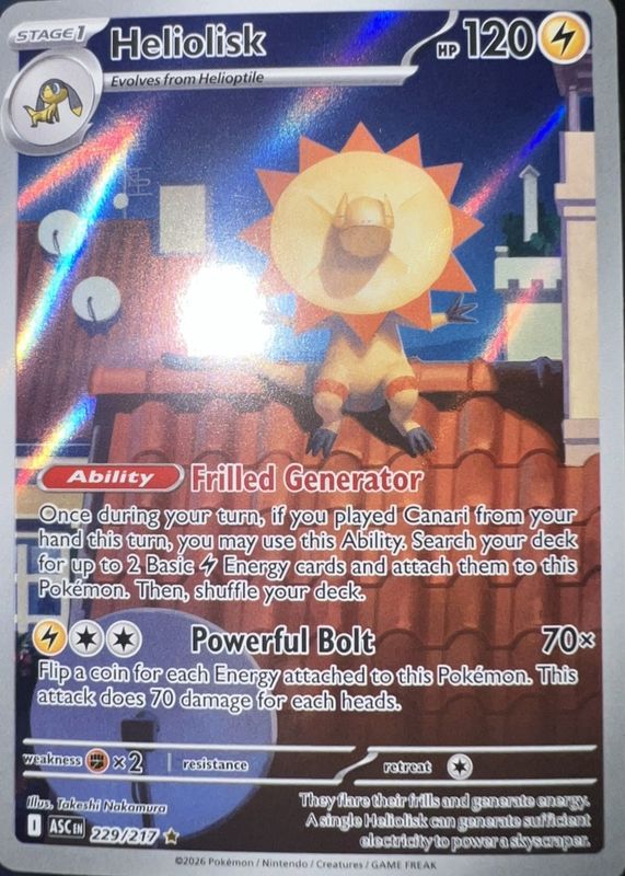 2026 Mega Evolution: Ascended Heroes #229/217 Illustration Rare