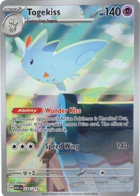 2026 Mega Evolution: Ascended Heroes #235/217 Illustration Rare
