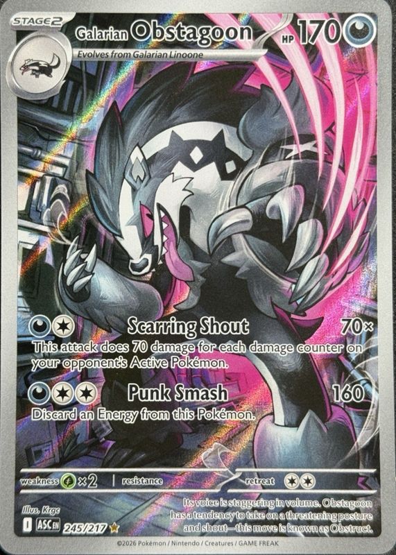 2026 Mega Evolution: Ascended Heroes #245/217 Illustration Rare