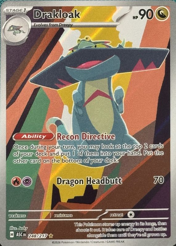 2026 Mega Evolution: Ascended Heroes #248/217 Illustration Rare