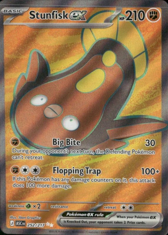 2026 Mega Evolution: Ascended Heroes #252/217 Ultra Rare (Full Art)