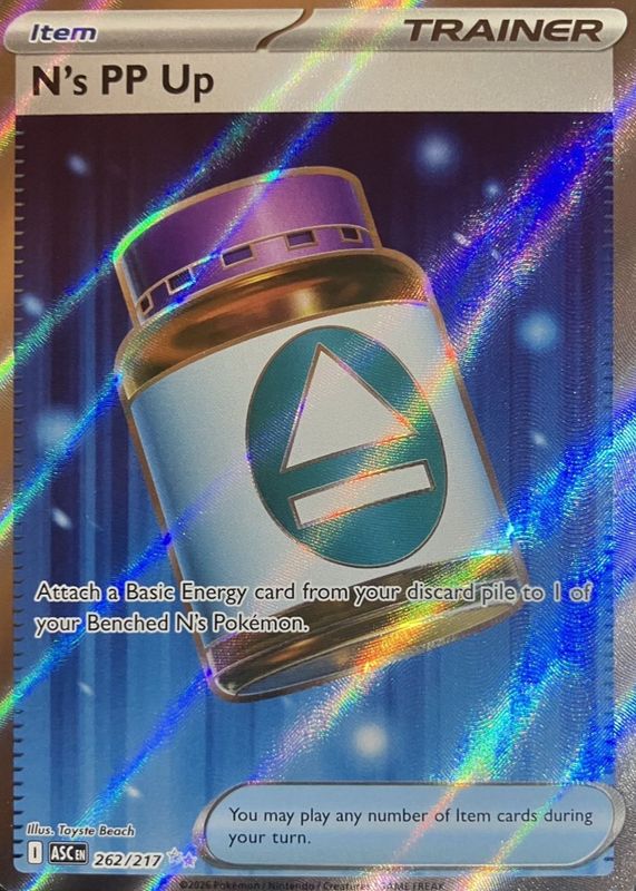 2026 Mega Evolution: Ascended Heroes #262/217 Ultra Rare (Full Art)