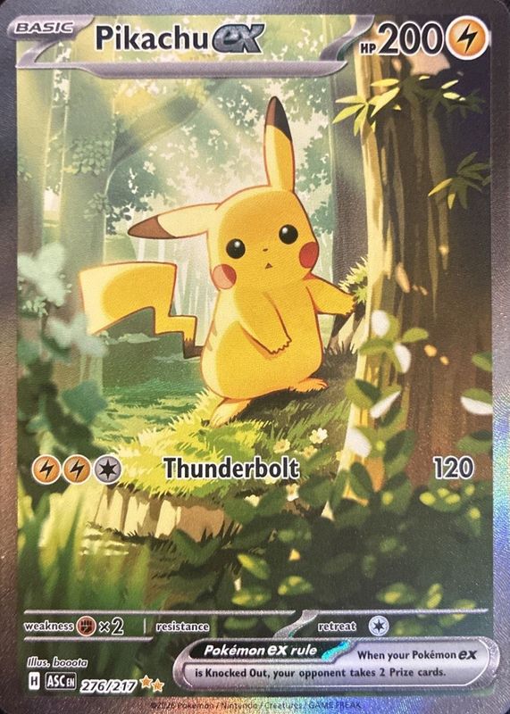 2026 Mega Evolution: Ascended Heroes #276/217 Special Illustration Rare