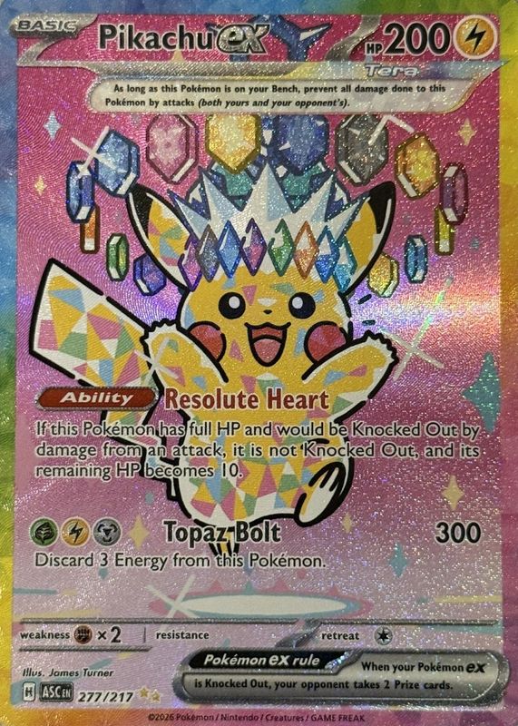 2026 Mega Evolution: Ascended Heroes #277/217 Special Illustration Rare