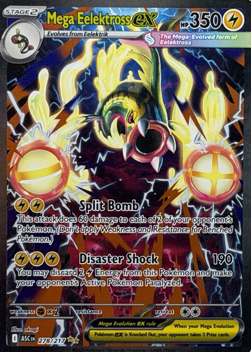 メガシビルドンex (MA) Ascended Heroes 266/217 Mega Eelektross ex