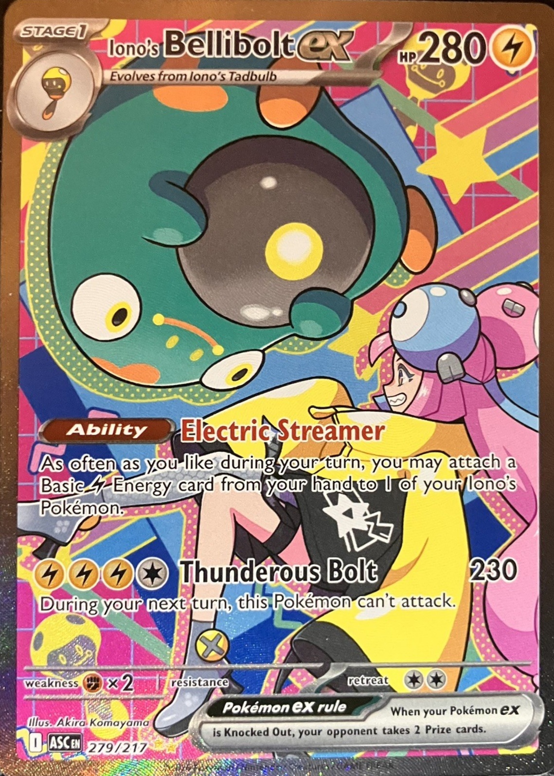 Iono's Bellibolt ex Pokemon Cards Price Guide - Sports Card Investor