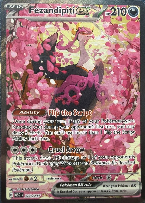 2026 Mega Evolution: Ascended Heroes #288/217 Special Illustration Rare