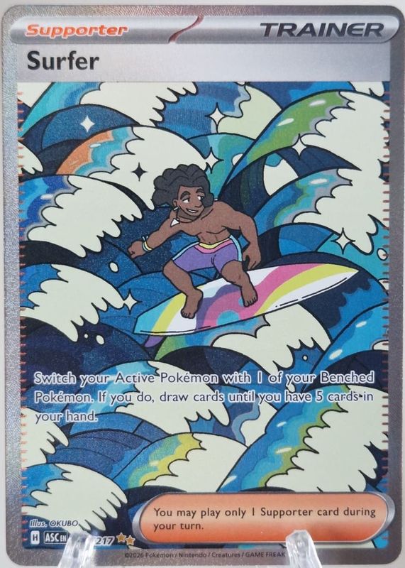 2026 Mega Evolution: Ascended Heroes #293/217 Special Illustration Rare