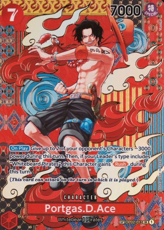 2024 Two Legends #OP02-013 Super Rare (SP)